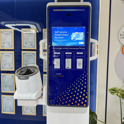 Medical Electronic Height Weight Bmi Blood Pressure Fat Machine with Printer