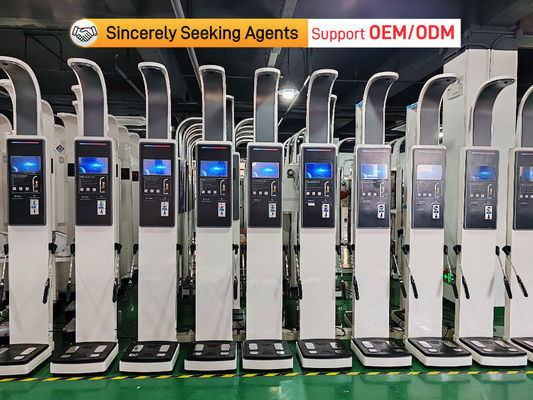 SH-V9F Gym Use 8 Electrodes Digital Weighing Scale Body Composition Analysis Machine