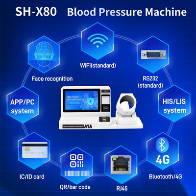 ODM OEM Digital Blood Pressure Monitor Heart Rate Measurement Hospital Pharmacy Electronic Blood Pressure Machine