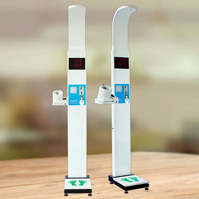 Ultrasonic Coin Operated Height Weight Scale BMI Health Body Weight Scales