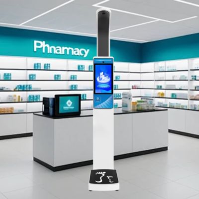 Ultrasonic Electronic Balance Bmi Measuring Pharmacy Hospitals Ψηφιακή ζυγαριά βάρους για τον άνθρωπο με εκτυπωτή
