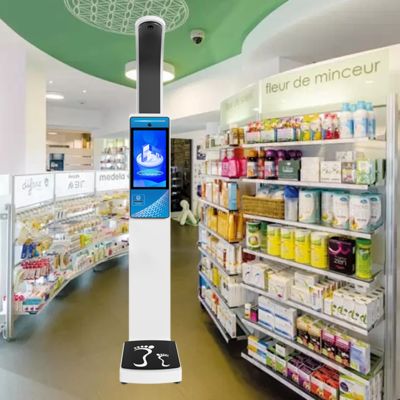 SH-V15 Ευφυής υπερηχητική κλίμακα BMI ύψους και βάρους με εκτυπωτή